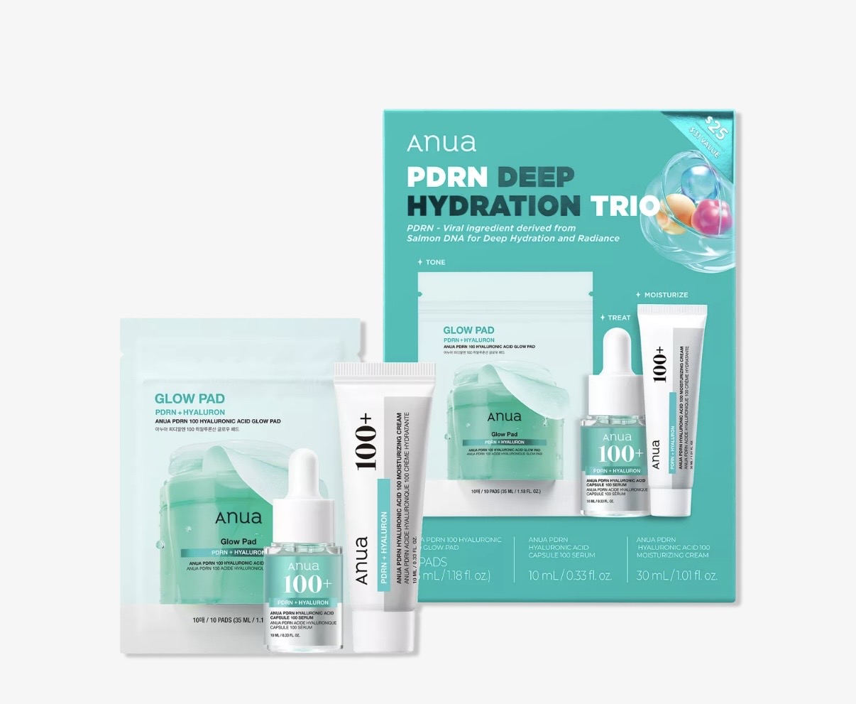 ANUA PDRN Deep Hydration Trio