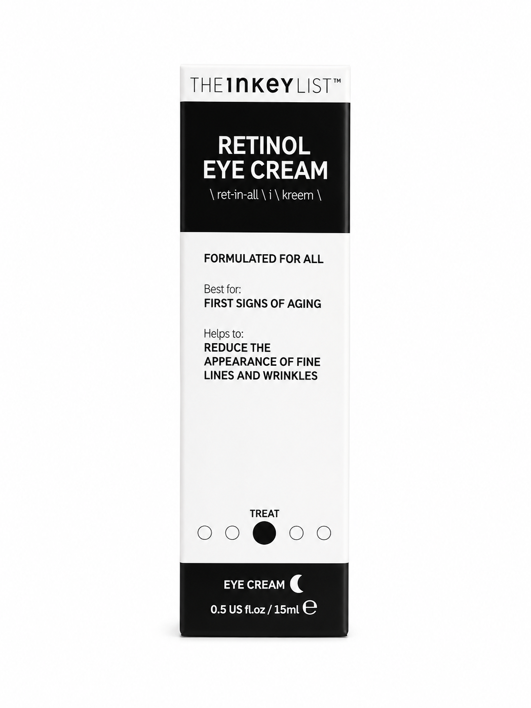 The INKEY List Contorno de Ojos Noche con Retinol 15ml